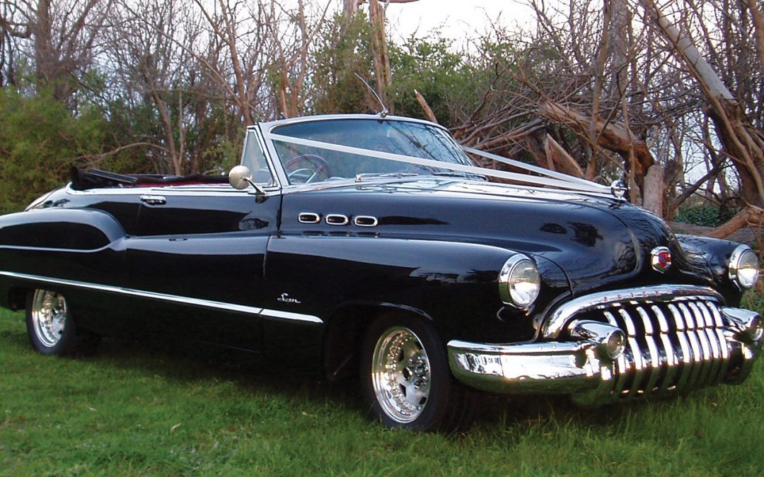 1950 Black Buick Convertible